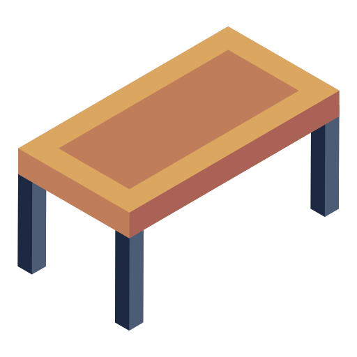 table Generic Isometric Icône