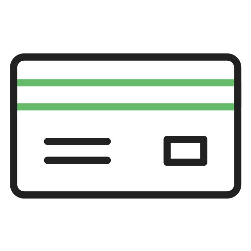 kreditkarte Generic Outline Color icon