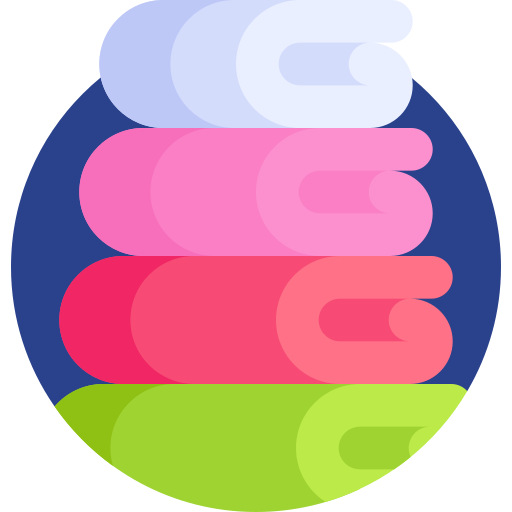 タオル Detailed Flat Circular Flat icon