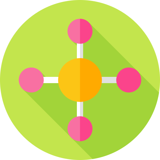 gráfico Flat Circular Flat Ícone