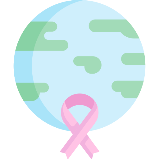 Breast cancer Special Flat icon