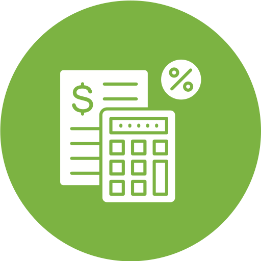 Tax calculate Generic Flat icon