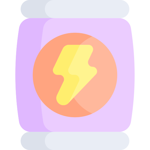 Energy drink Kawaii Flat icon