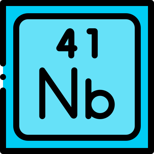 niobium Detailed Rounded Lineal color Icône