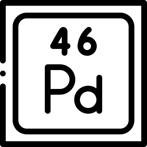 paladium Detailed Rounded Lineal ikona