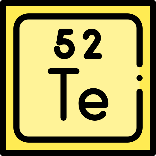 Tellurium Detailed Rounded Lineal color icon