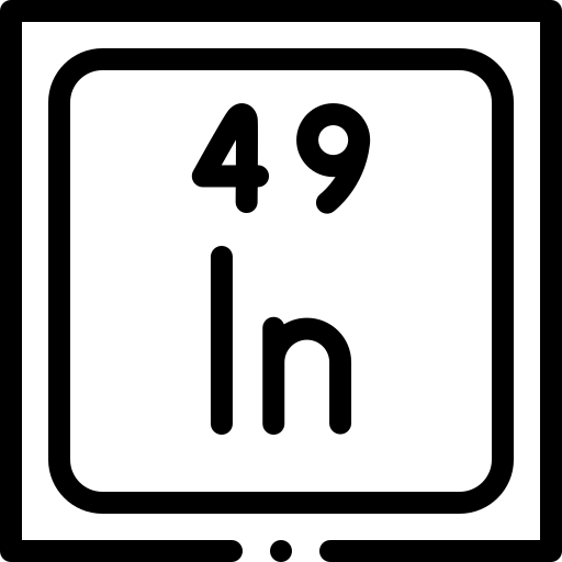 indium Detailed Rounded Lineal Icône