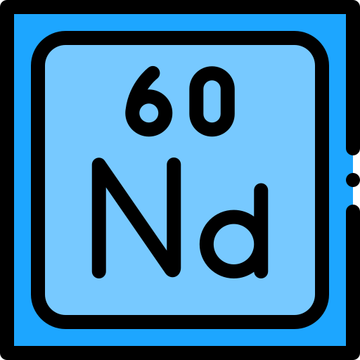 Neodymium Detailed Rounded Lineal color icon