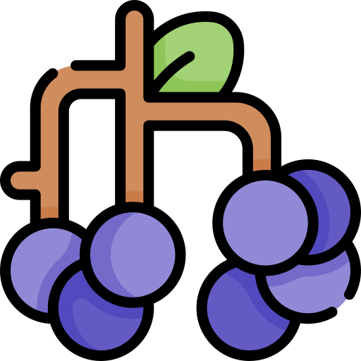 Berries Kawaii Lineal color icon
