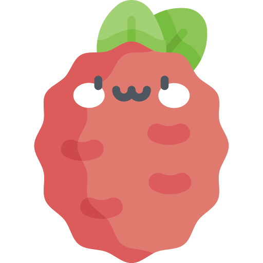 Raspberry Kawaii Flat icon