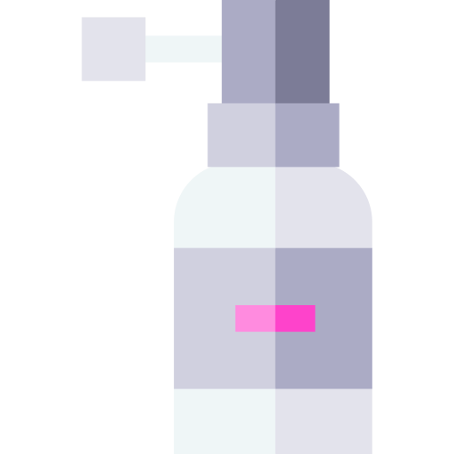 Ear spray Basic Straight Flat icon