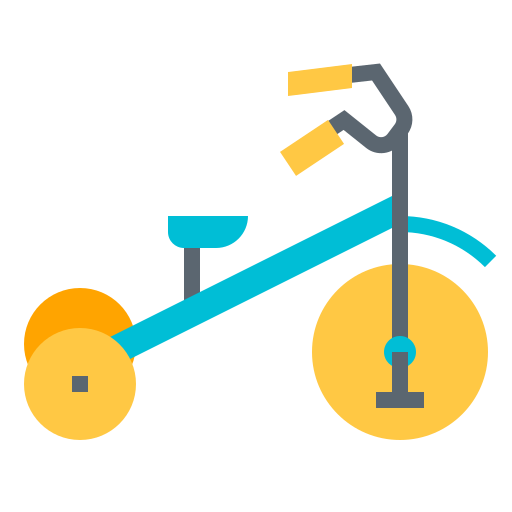dreirad Becris Flat icon
