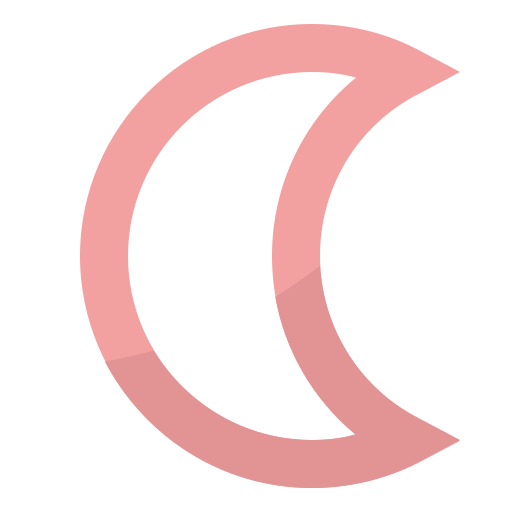 księżyc Becris Flat ikona