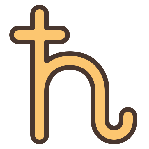 토성 Becris Lineal color icon