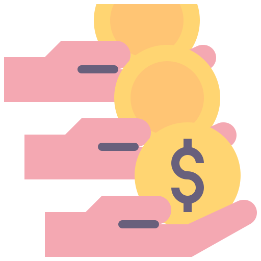 Crowdfunding Becris Flat icon