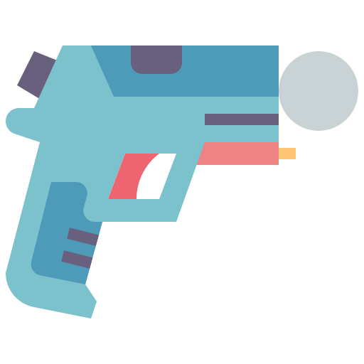 Gun Becris Flat icon