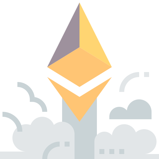 Ethereum Becris Flat icon