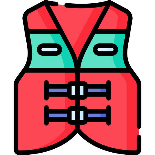 Life vest Special Lineal color icon