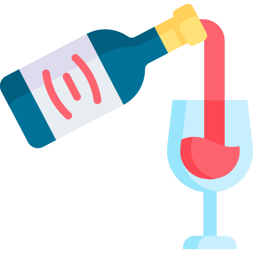 wijnfles Special Flat icoon