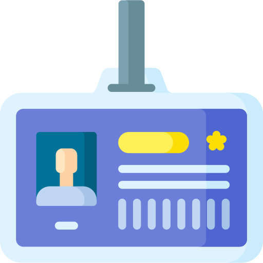Identity card Special Flat icon