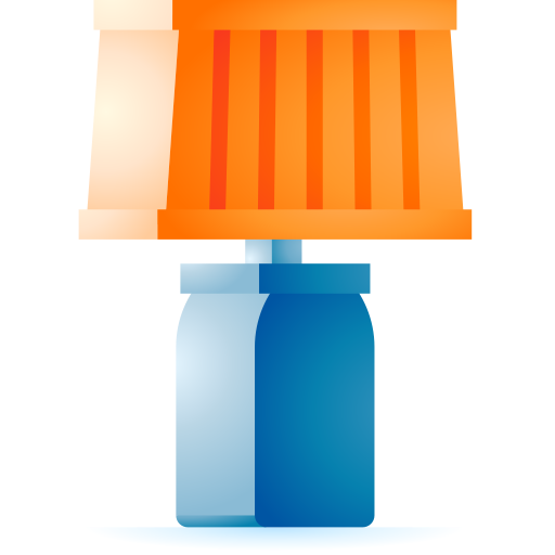lampada 3D Toy Gradient icona