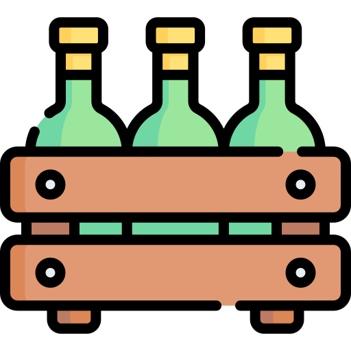 scatola del vino Special Lineal color icona