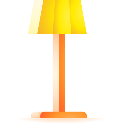 lampe 3D Toy Gradient icon