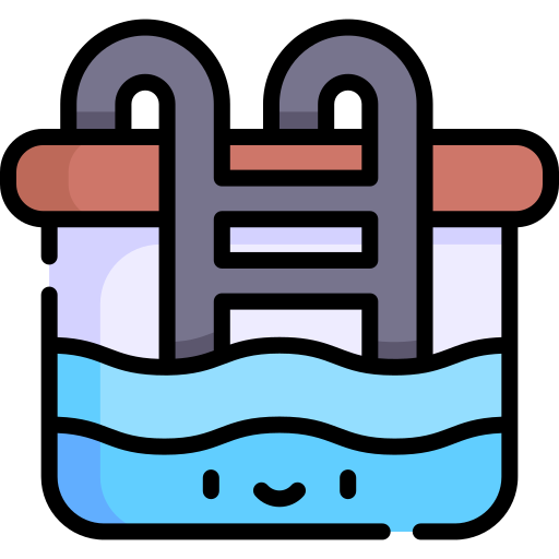 schwimmen Kawaii Lineal color icon
