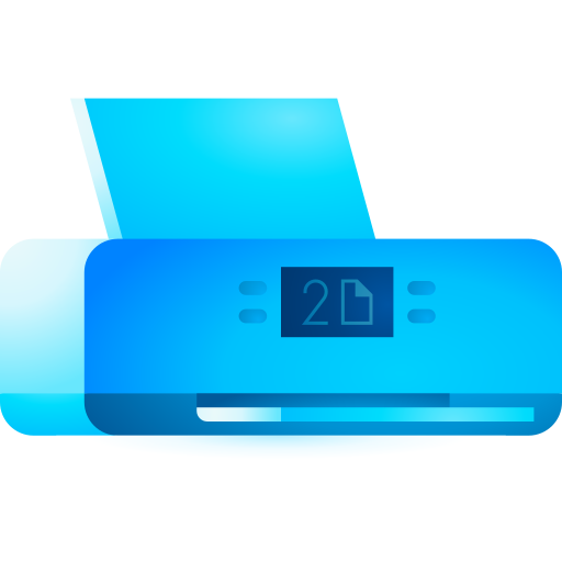 Принтер 3D Toy Gradient иконка