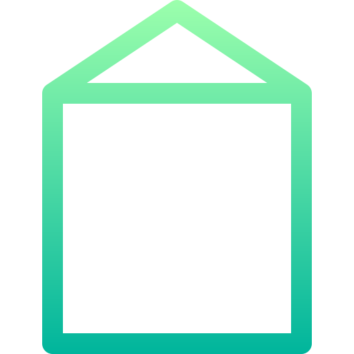 Triangular prism Basic Gradient Lineal color icon