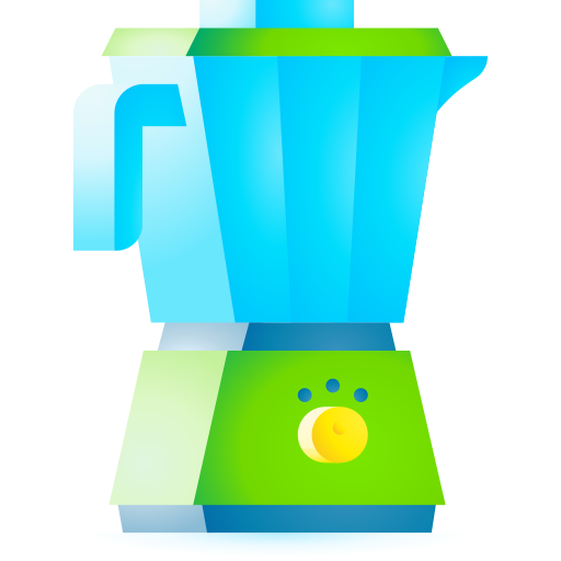 mixer 3D Toy Gradient icon