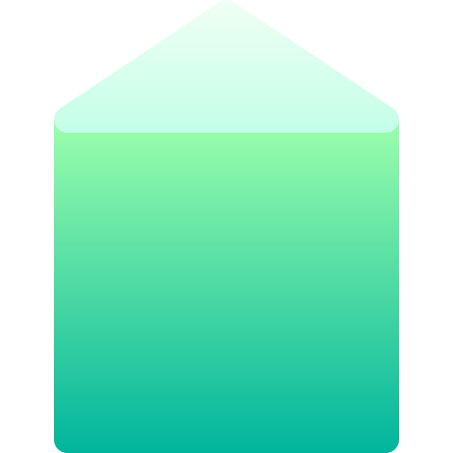 삼각 프리즘 Basic Gradient Gradient icon