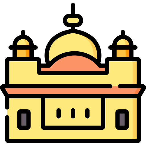 Świątynia Special Lineal color ikona