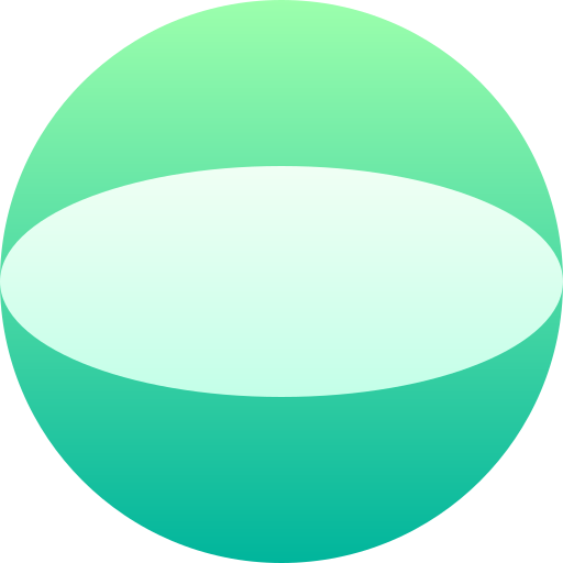 sphère Basic Gradient Gradient Icône