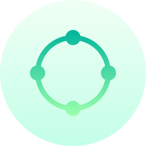 círculo Basic Gradient Circular Ícone
