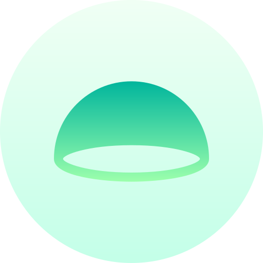 sphère Basic Gradient Circular Icône