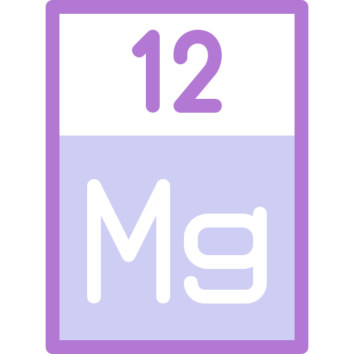 magnésium Detailed color Lineal color Icône