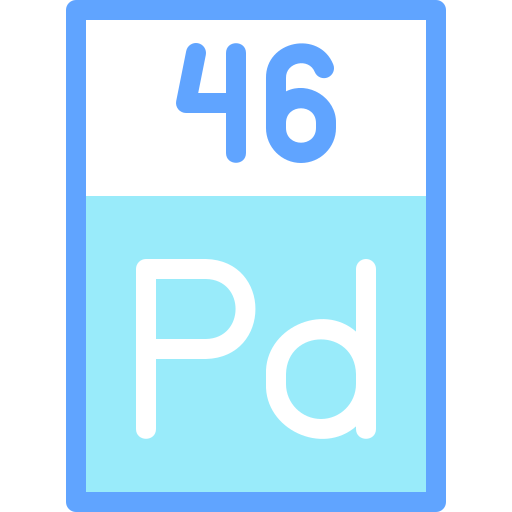 palladium Detailed color Lineal color Icône