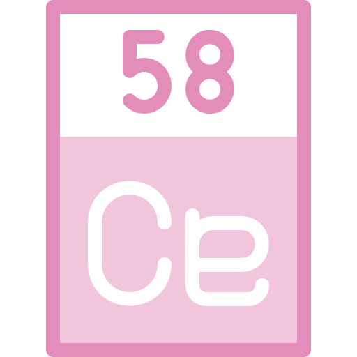 cérium Detailed color Lineal color Icône