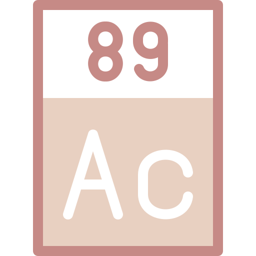 actinio Detailed color Lineal color icono