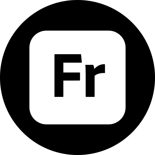 Adobe fresco Brands Circular icon