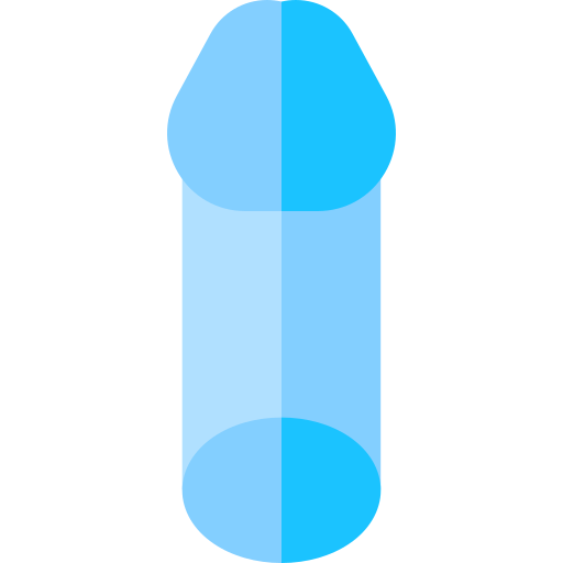 Condom Basic Straight Flat icon