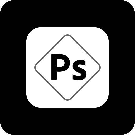 photoshop express Brands Square Ícone