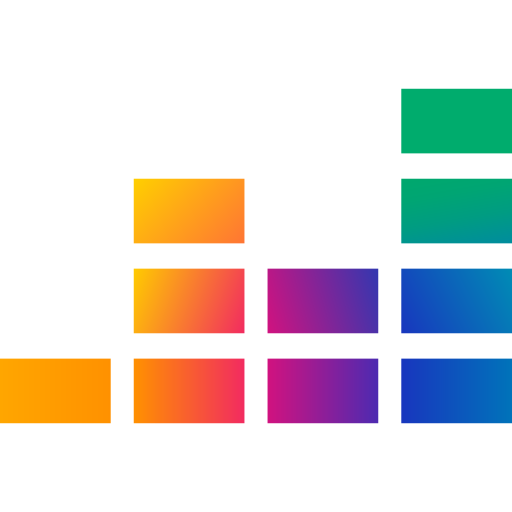 deezer Brands Color ikona