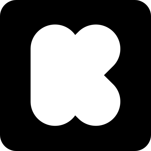 kickstarter Brands Square Icône