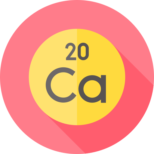 calcium Flat Circular Flat icoon