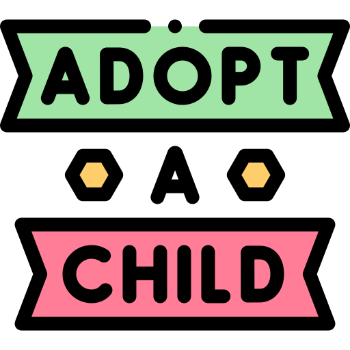 Adoption Detailed Rounded Lineal color icon