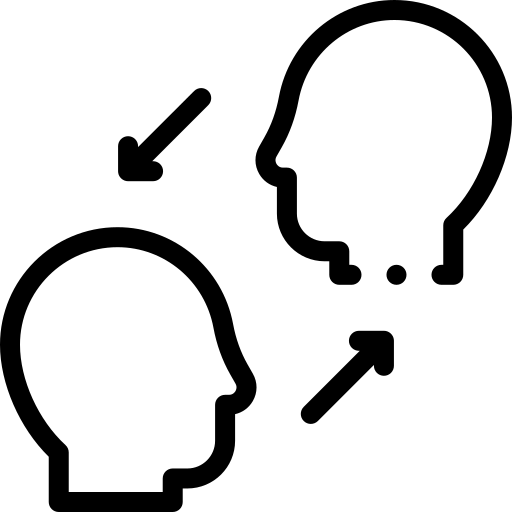 empathie Detailed Rounded Lineal Icône