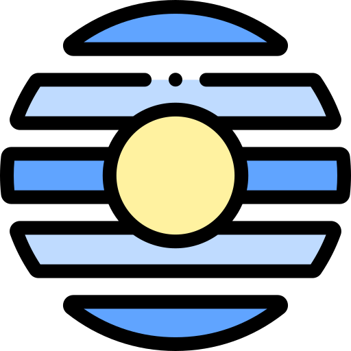 abstrakcyjny kształt Detailed Rounded Lineal color ikona