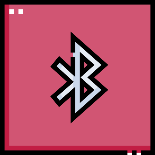 ブルートゥース Detailed Straight Lineal color icon